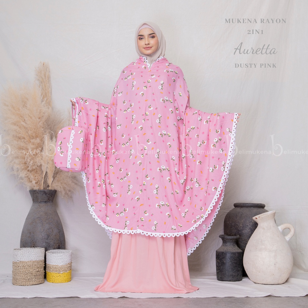 Mukena Dewasa Traveling 2in1 Auretta