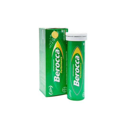 Berocca Effervecent Plus Ginseng 10 Tablet Multivitamin B Kompleks