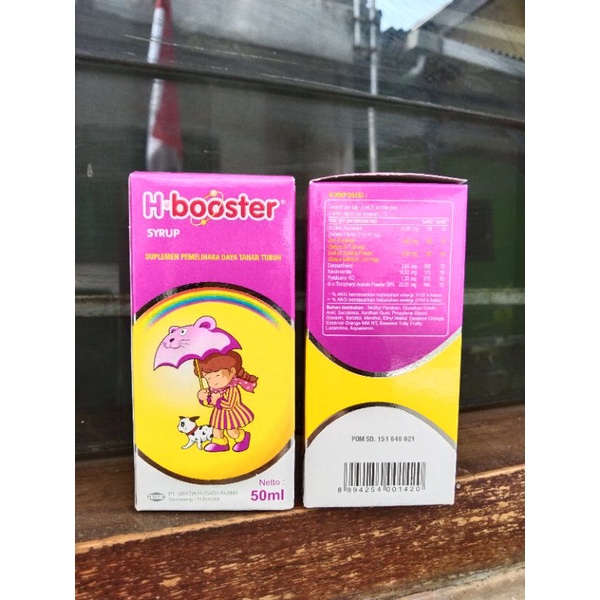 h booster anak sirup