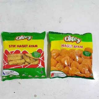 

OKEY nugget & stick ayam 500gr