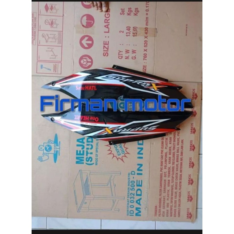 cover body supra x 125 fi