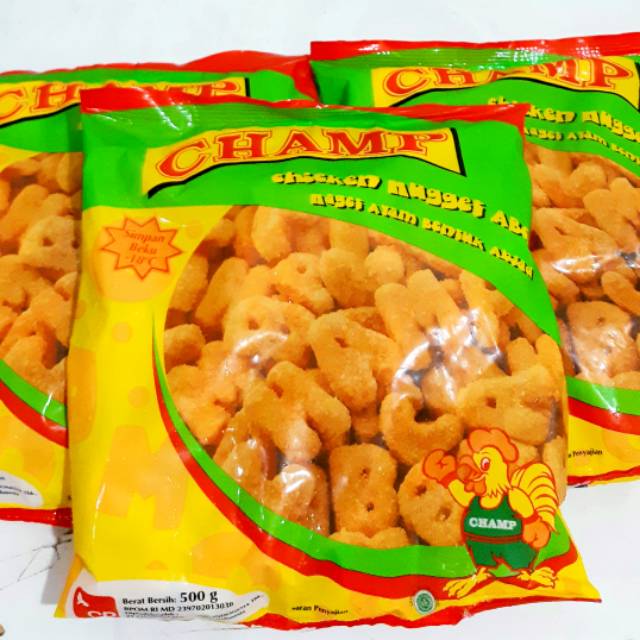 

Champ nuget ABC 500gr