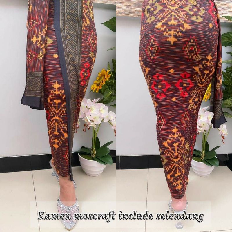 kamen jadi moscref seseh endek+ selendang