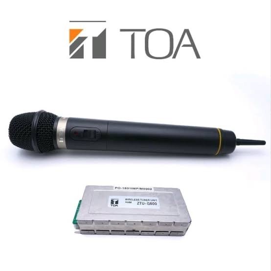 Mic / Mikrofon / Microphone Wireless Portable TOA ZM G 800 ZTU G 800 Original