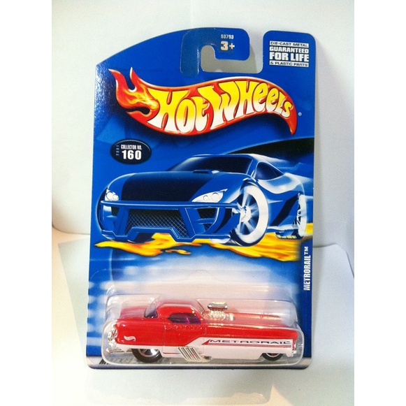 Hot Wheels. 2001 Mainline - 160. Metrorail by MATTEL 2001