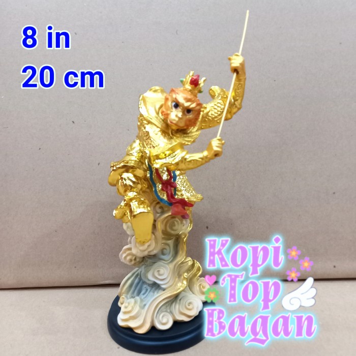 PATUNG DEWA SUN GO KONG / SUN WU KONG / KERA SAKTI 8 IN GIFT MAS