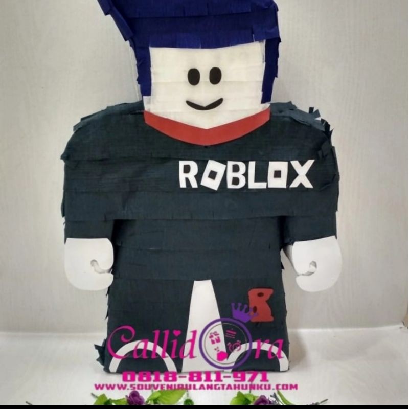Jual Pinata Roblox Bisa Custom Nama Ulang Tahun Indonesia|Shopee Indonesia