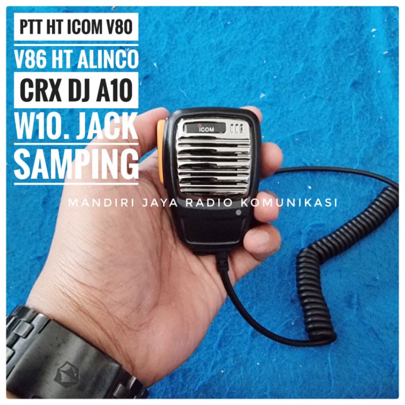 PTT MIC HT ICOM ALINCO JACK SAMPING