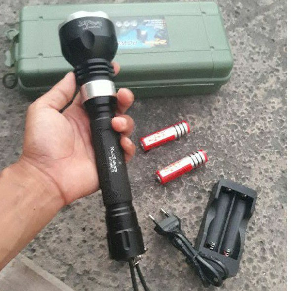 Senter Selam LED T6 super terang  ZXT-2803-T6 880000W senter Diving