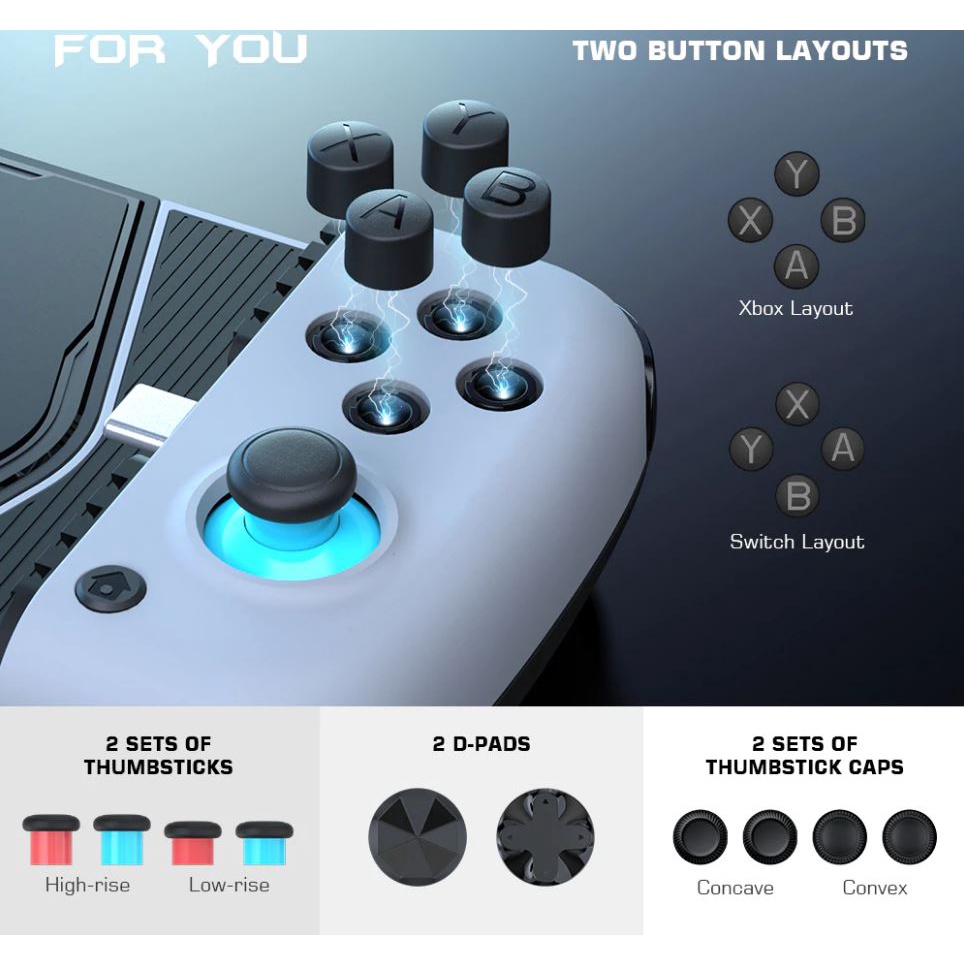 Gamesir X3 Type C Mobile Cooling Fan Gaming Gamepad Phone Controller