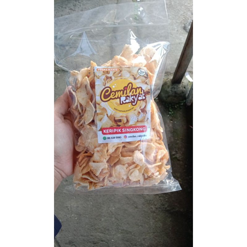 

keripiksingkongpedasmanis