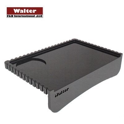 

(BISA COD) Tamping Mat Black Corner Anti Slip with tamper holder Walter alm550R - Hitam
