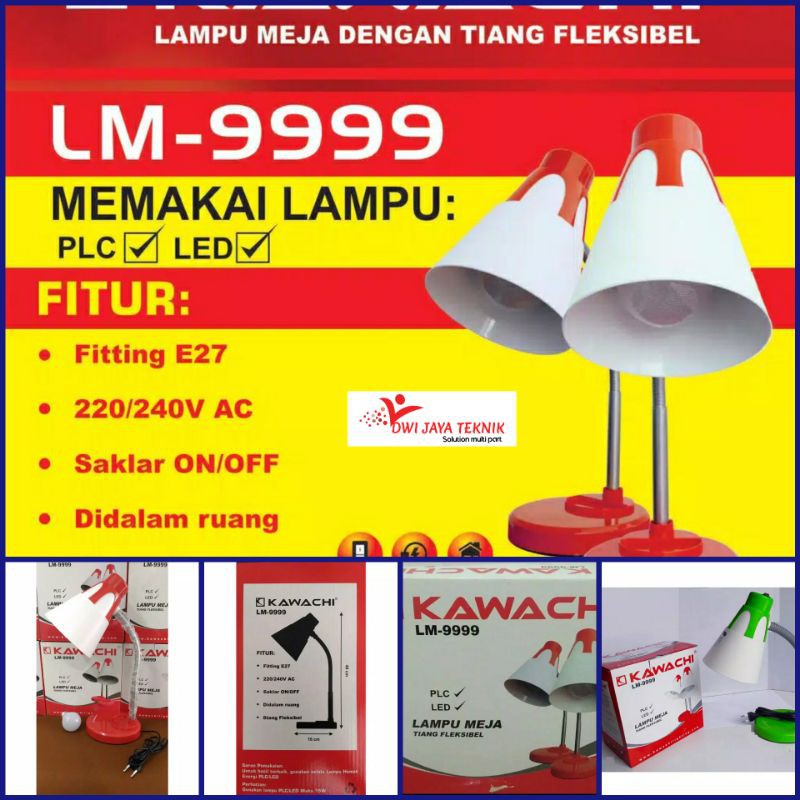 Lampu Belajar - Lampu Baca - Lampu Meja - Lampu Belajar Led -