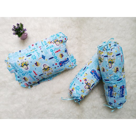 TERMURAH!! 1SET 1BANTAL &amp; 2GULING BAYI MOTIF PERLENGKAPAN TIDUR BANTAL &amp; GULING BAYI (KAWAII)