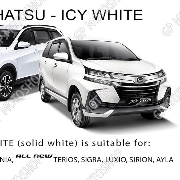 ☇ DAIHATSU ICY WHITE CAT OLES PENGHILANG BARET MOBIL LECET PUTIH SOLID AYLA XENIA TERIOS SIGRA SIRIO