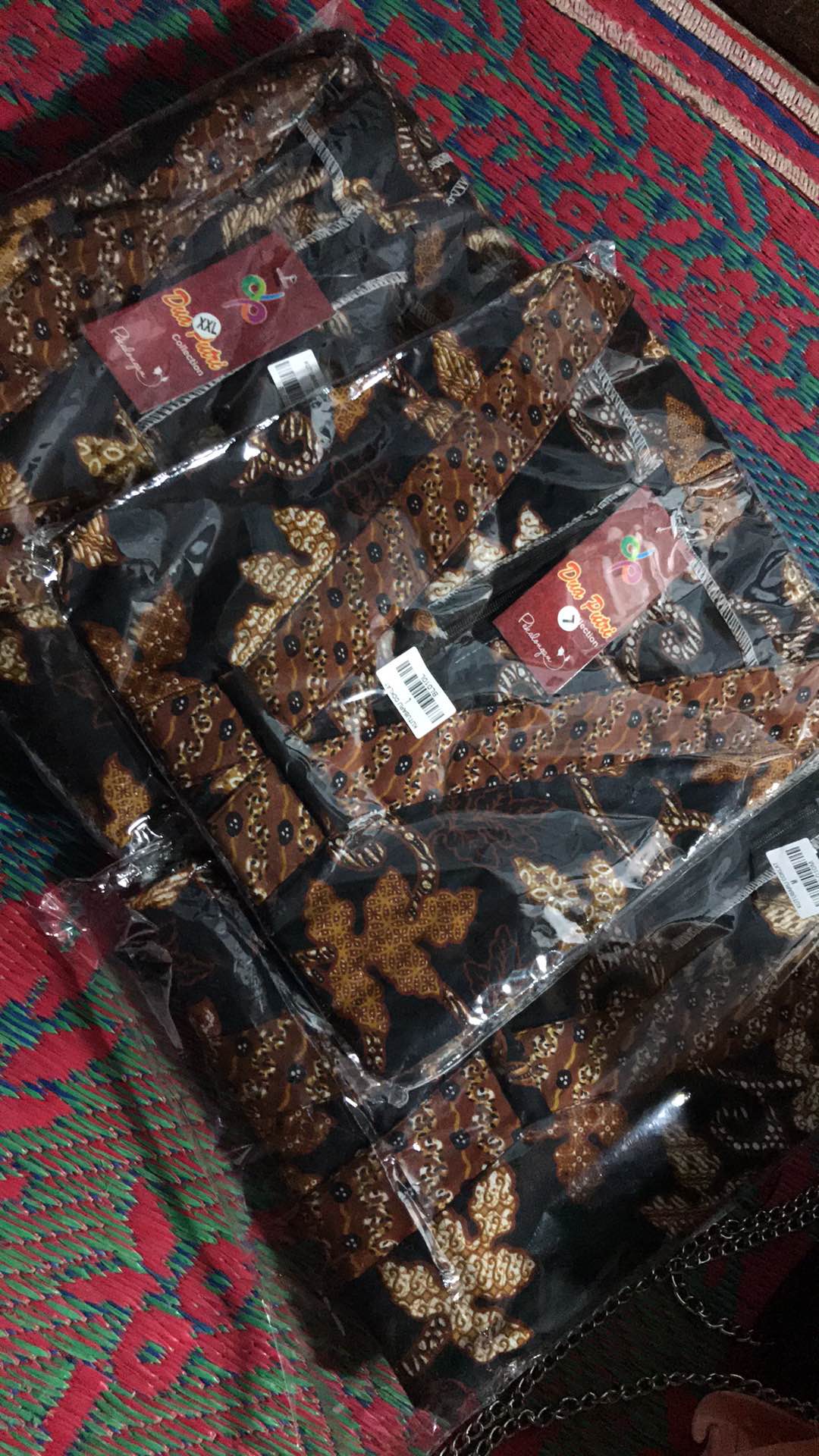 Blouse Batik Motif Jamu Gendong