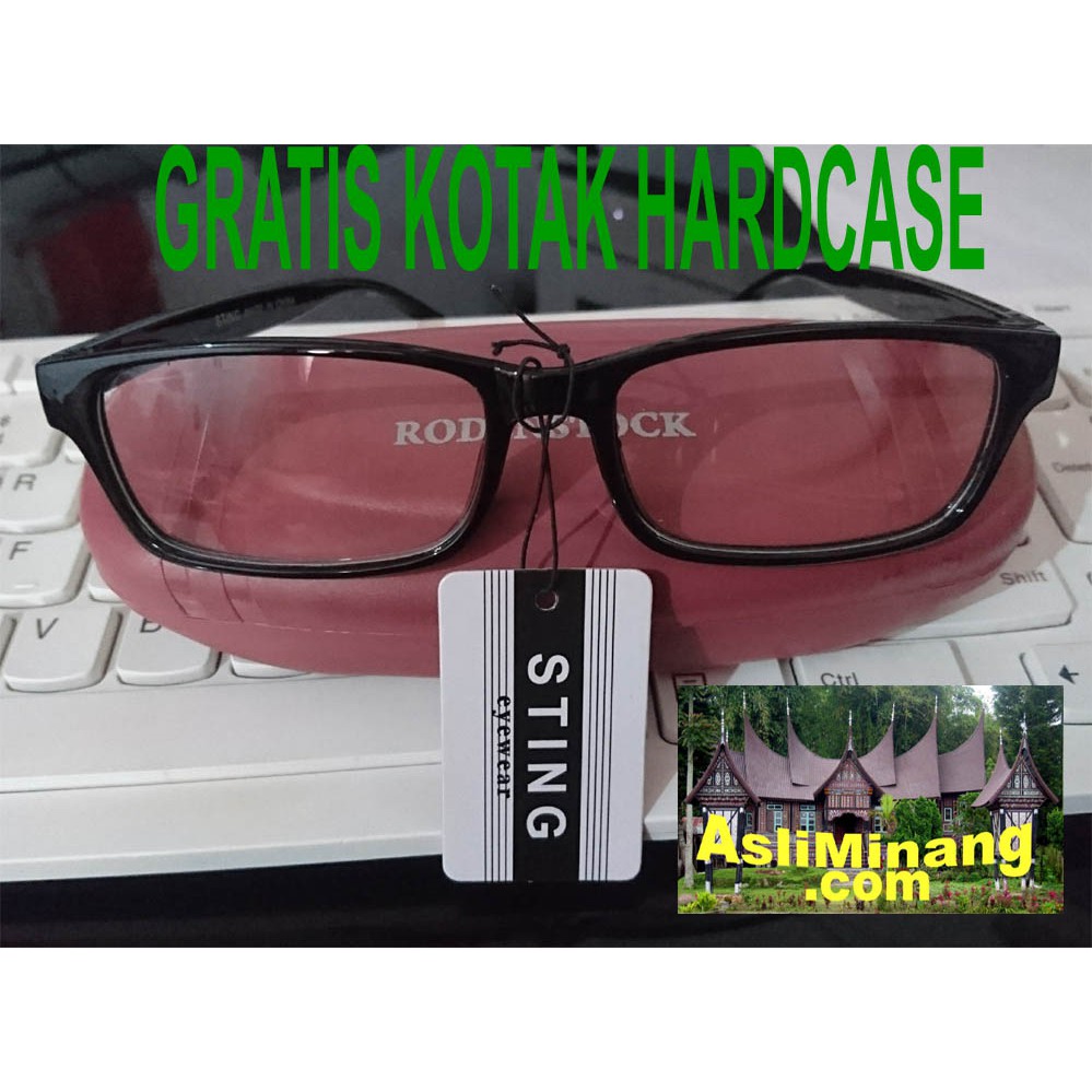 Kacamata Baca Plus 1.50 Sting Murah dan Kualitas Bagus 1,50 BONUS HARDCASE