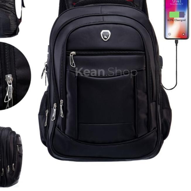 ✵ Tas POLO GIVES Kunci Usb Port POLO Original Import 18 inch + Raincover ➹