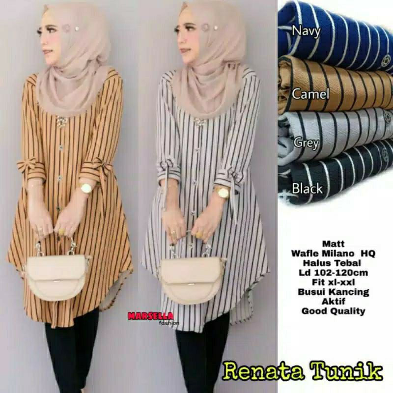 TUNIC SALUR WANITA JUMBO/RENATA TUNIC