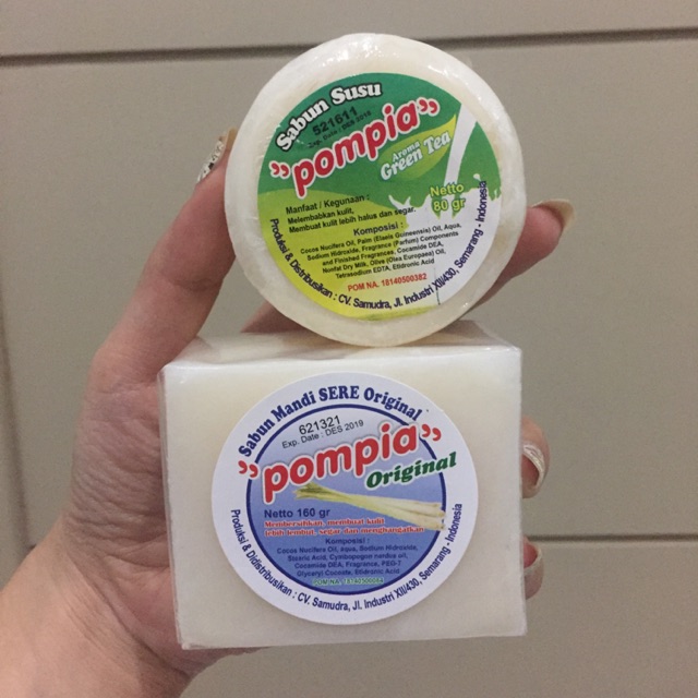 Pompia Sabun Mandi Sere / Pompia Sabun Susu
