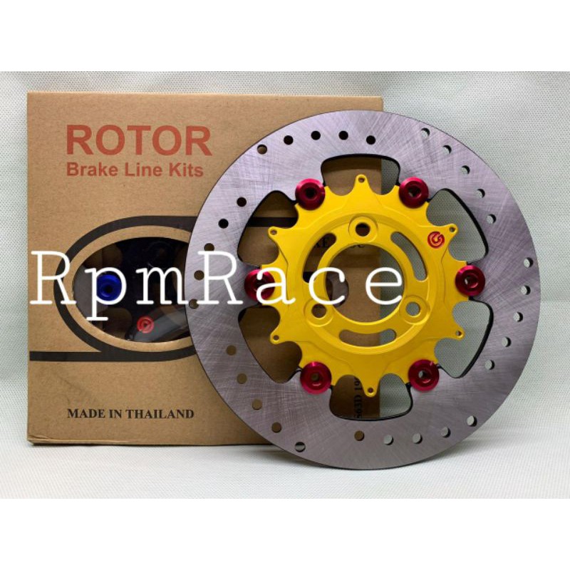 disk brake disc piringan cakram depan ROTOR floating 220mm mioj/gt soul gt 125 fino fi mio3/z dll