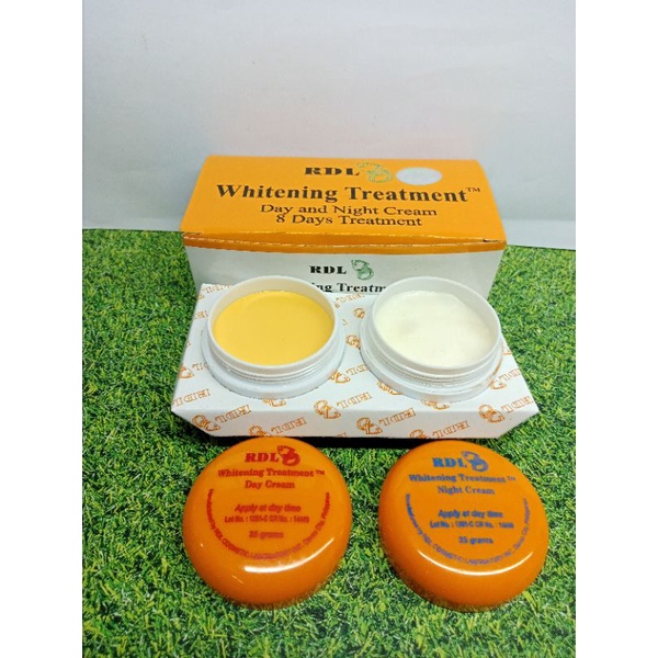 CREAM RDL 8 HARI ORIGINAL // Whitening Treatment Day &amp; Night Cream Satuan