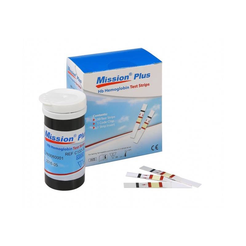 STRIP MISSION HEMOGLOBIN STRIP ISI ULANG MISSION HB STRIP MISION