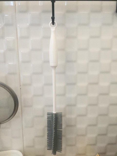 Silicone Glass Cleaning Brush / Long Handle Silicone Bottle Cleaner Brush /  Water Bottle Cleaning Brush /household Tea Kitchen Wash Cup Sponge Brush