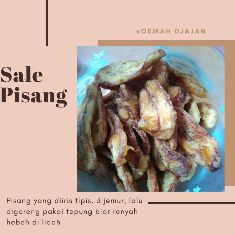 

SALE PISANG ENDOLITA !!!