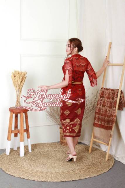 SATU SET KEBAYA BALI KEBAYA KUTUBARU MAODERN KEBAYA JADI KEBAYA LENGAN BELAH