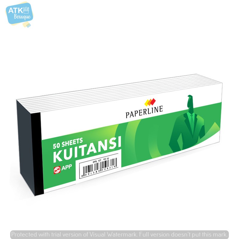 

Kwitansi/ Kuitansi Kecil Paperline 40 Lembar Mini