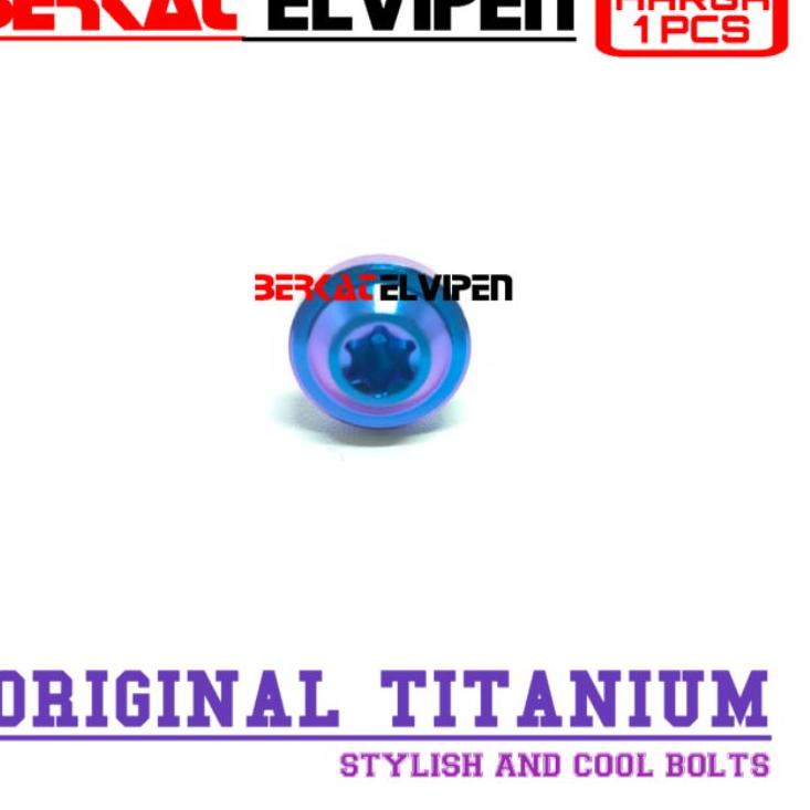 Baut Titanium Breket Selang Rem Depan Beat Scoopy Vario 110 125 150 160 Pcx 150 160 ホ