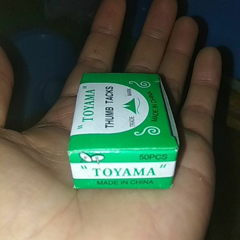 

Paku Payung Kecil Isi -+50pcs Merk Toyama