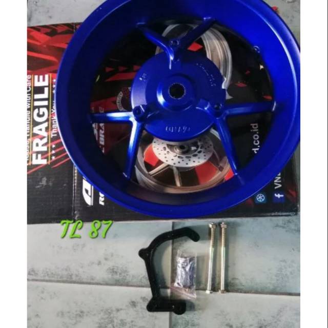 VELG AEROX BELAKANG UBAHAN CAKRAM BELAKANG PLUS BREKET VND
