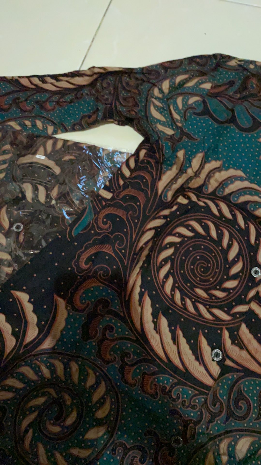 Blouse Batik Wanita Katun Halus M L Xl Xxl Bd 008