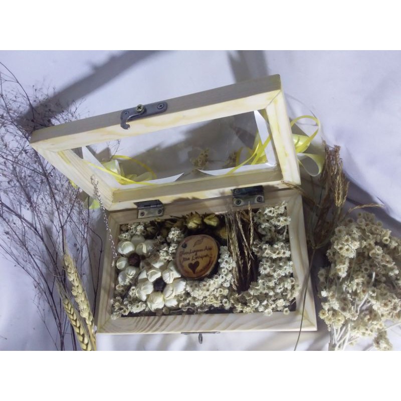 WEDDING RING BOX RUSTIC