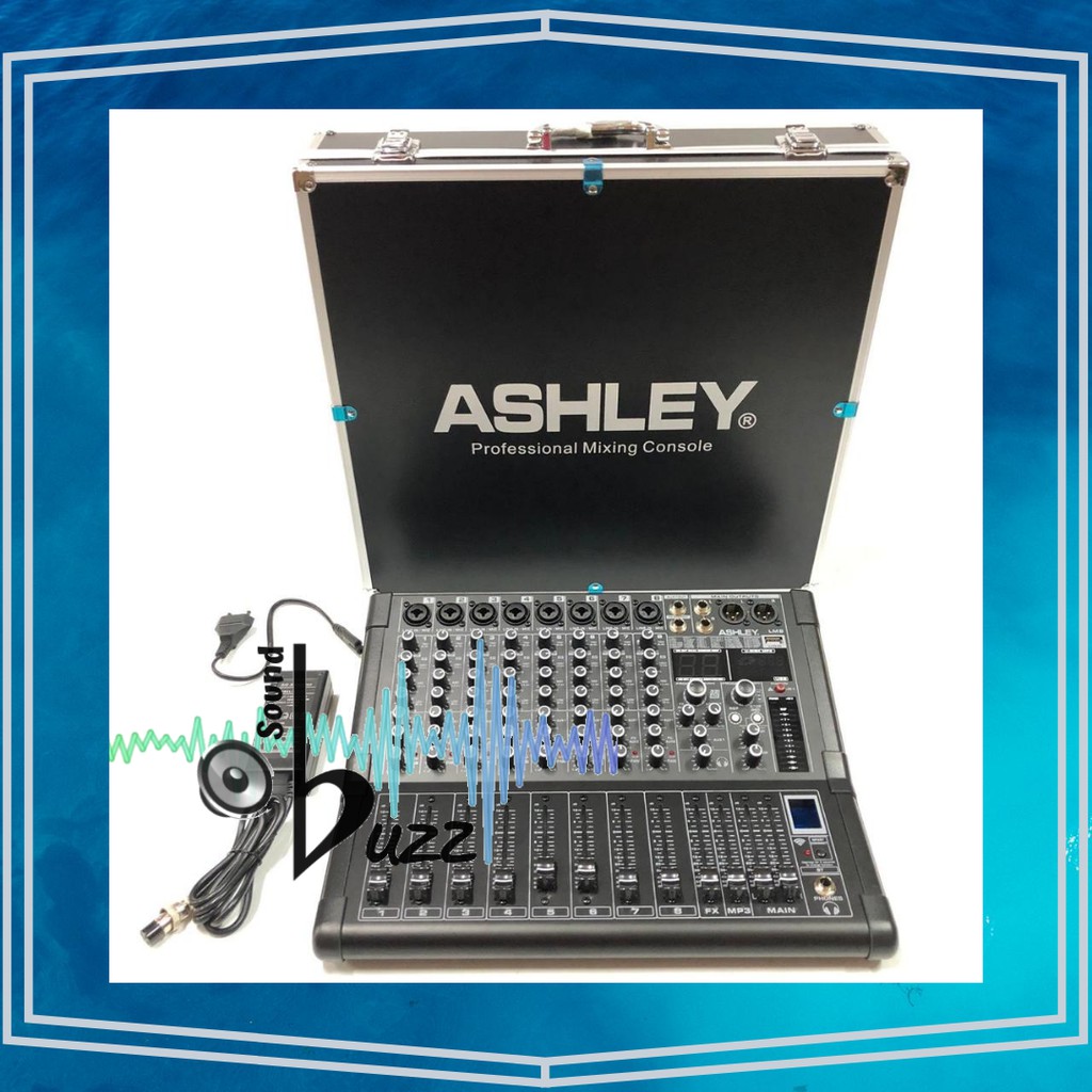 Professional Mixer Ashley LM 8 - 8 Channel + Koper
