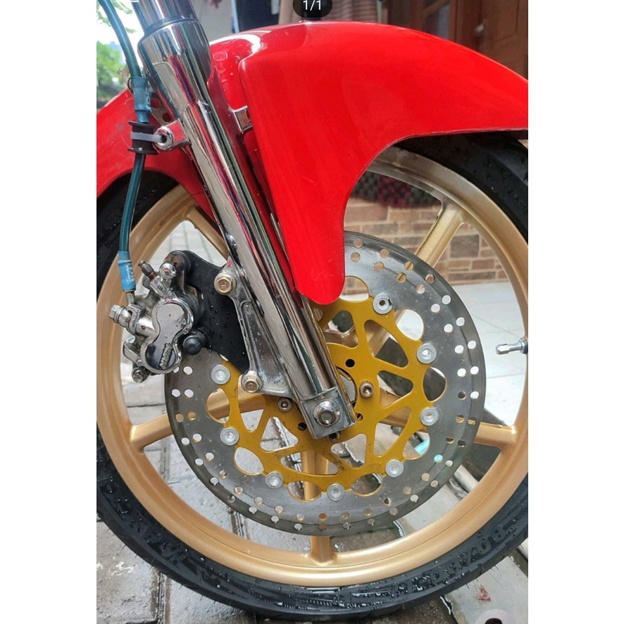 Breket Piringan Disc Cakram Tiger old Megapro old Cb 150 Old Dudukan Cakram 300mm