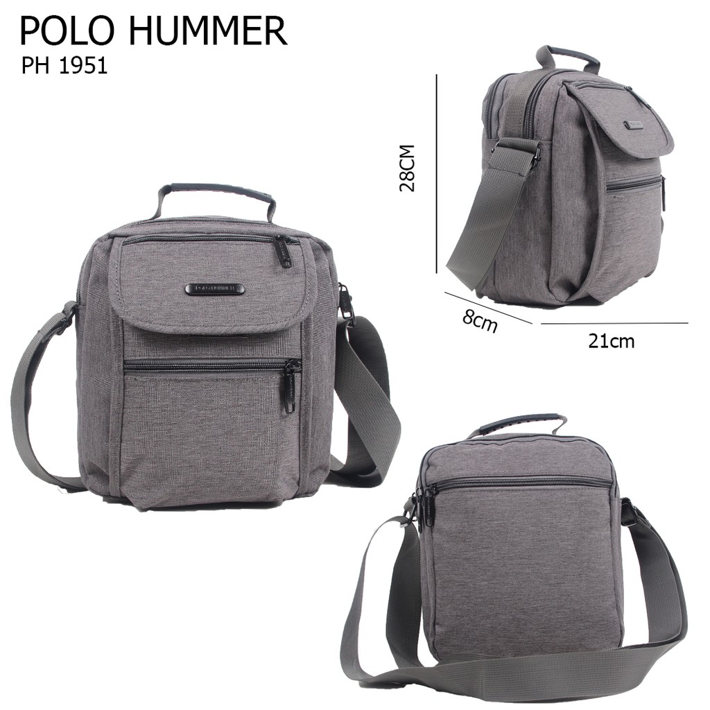 Tas Selempang Import Merk Polo Hummer