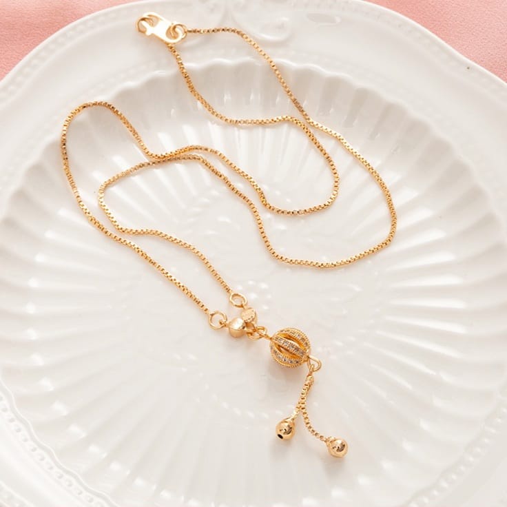 Kalung Angsa Aesthetic Titanium Anti karat Terbaru 2021 liontin Swan Berlian Kalung Wanita Lapis Emas 24k Anti Luntur Aksesoris Wanita Kalung liontin kupu-kupu / hati / angsa
