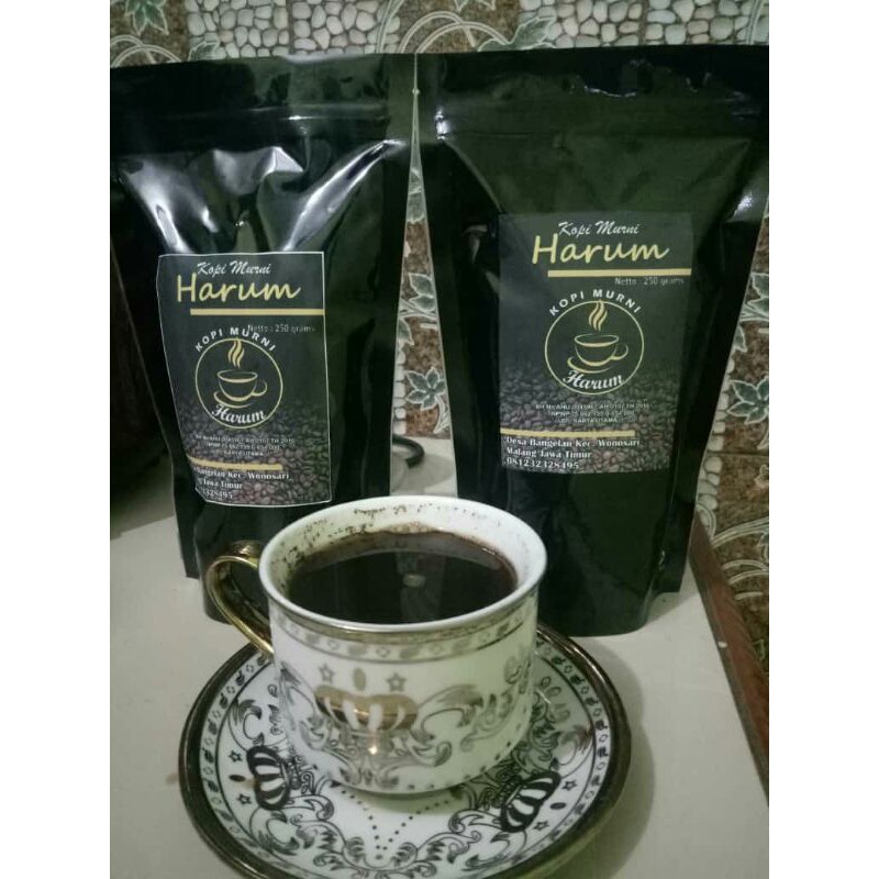 

kopi murni harum robusta gunungkawi 250 gr