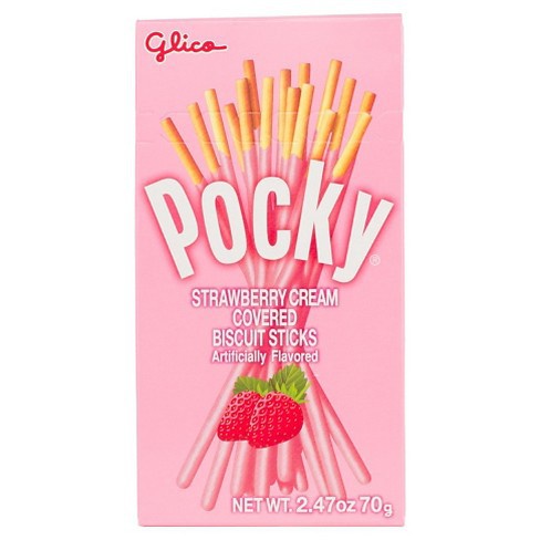 

Pocky strawberry cream