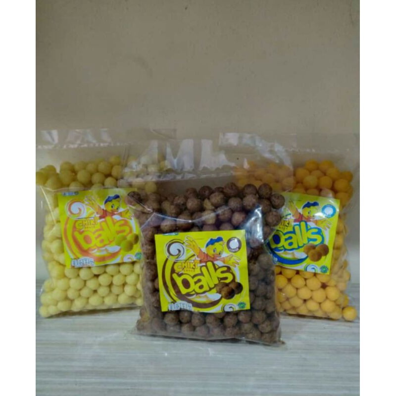 

Cemilan Enak Chiki Balls kiloan / Chikiballs kiloan murah