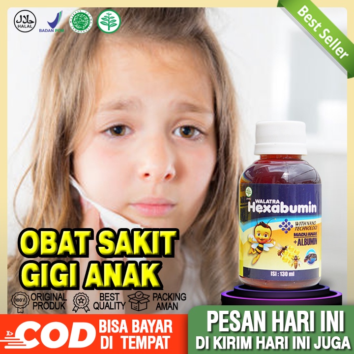 Obat Sakit Gigi Anak, Obat Gigi Berlubang Untuk Balita, Pereda Nyeri Gigi Anak,  Tumbuh Gigi, Abses 