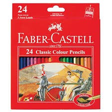 

Pensil Warna Faber Castell 24warna Classic