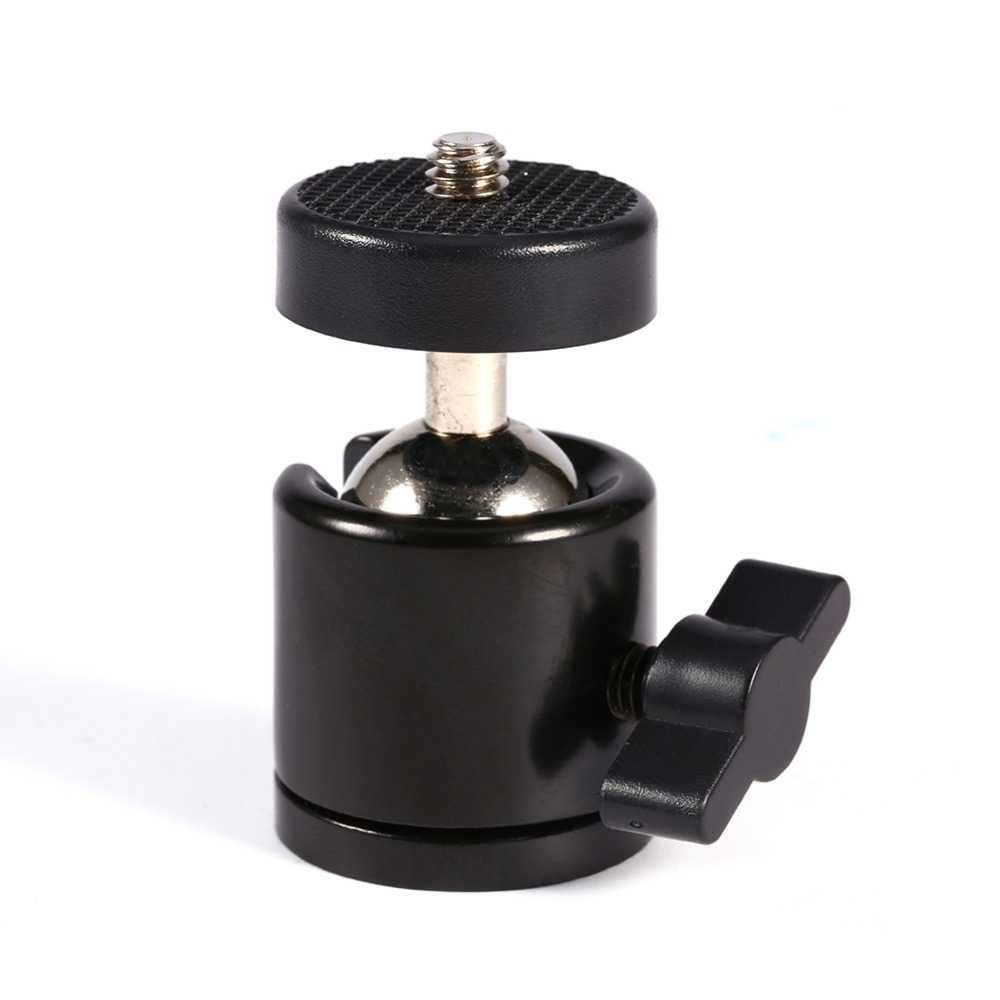 Bayar Ditempat TaffSTUDIO Mini Ball Head Tripod Kamera DSLR 360 Swivel 1/4 - QM3624
