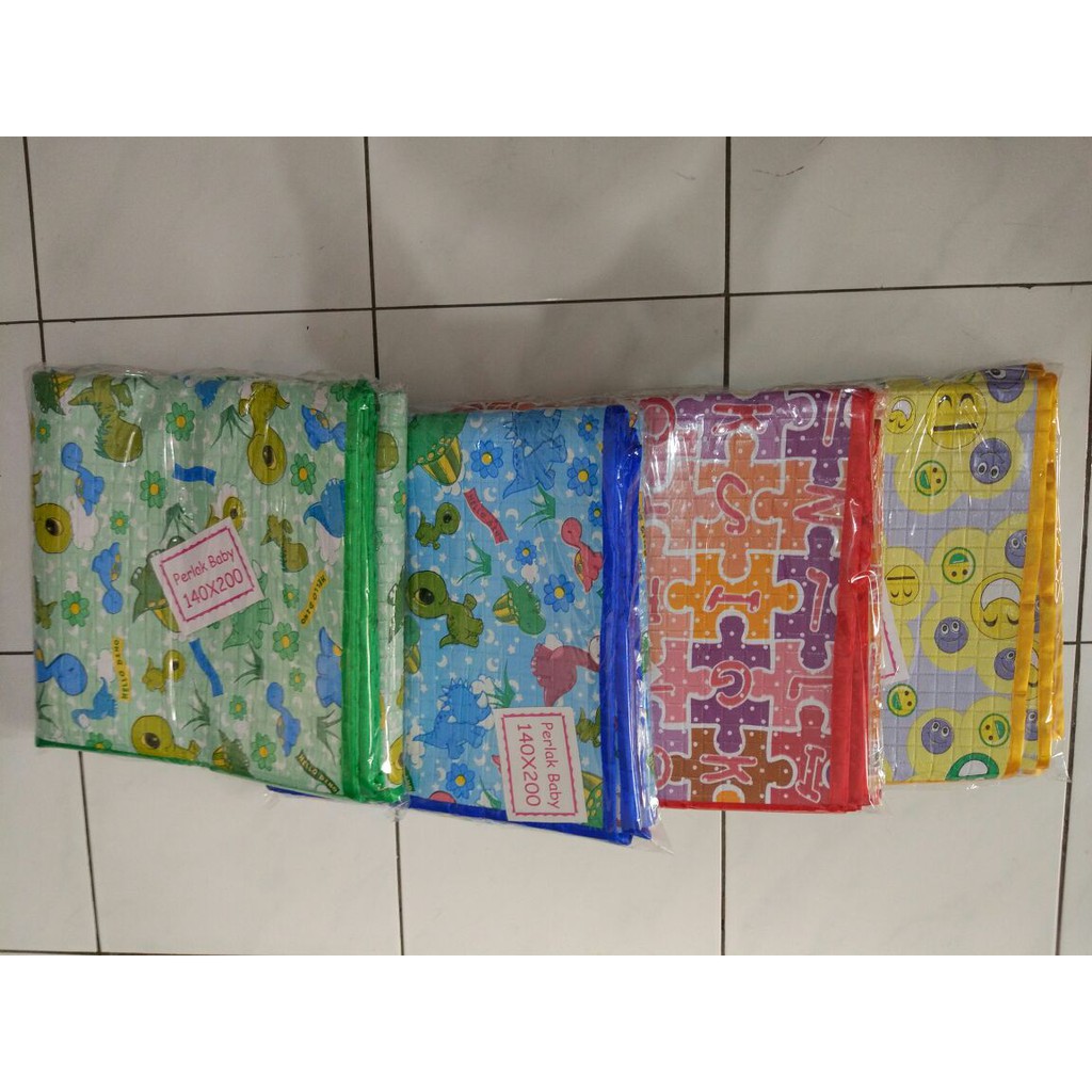 Perlak Bayi Lapis Pita 140x200 cm (Bebas Pilih Motif)