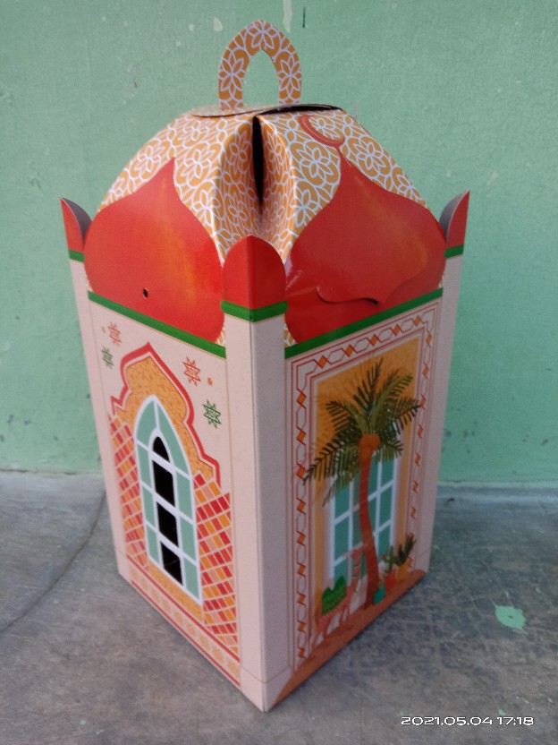 Idul Fitri, Box Lebaran, Packaging, Dus, Toples Box, Kotak - Tbif03 21  (20pc)