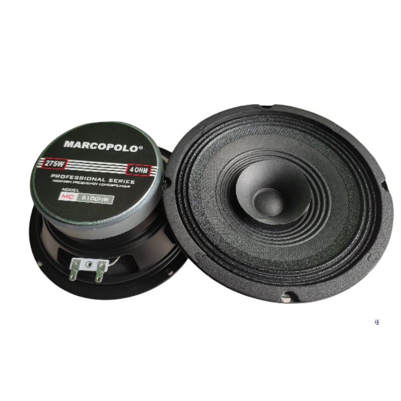 Speaker 6 Inch Marcopolo Full Range Midh Range 6 Inch Kualitas Bagus