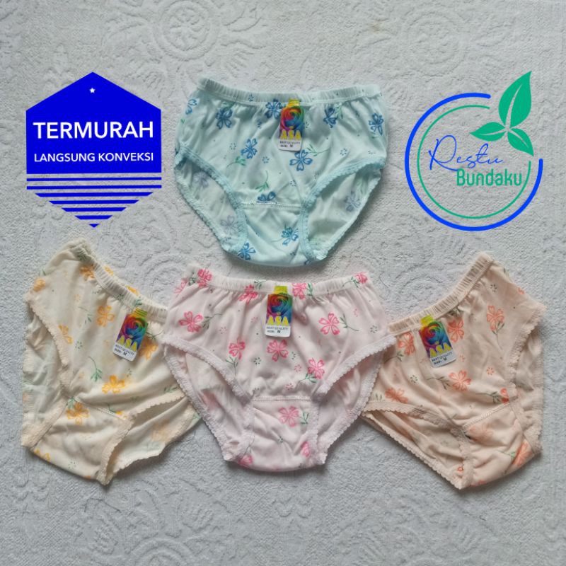 CD ANAK PEREMPUAN  ASA dan REMAJA MOTIF BUNGA CANTIK